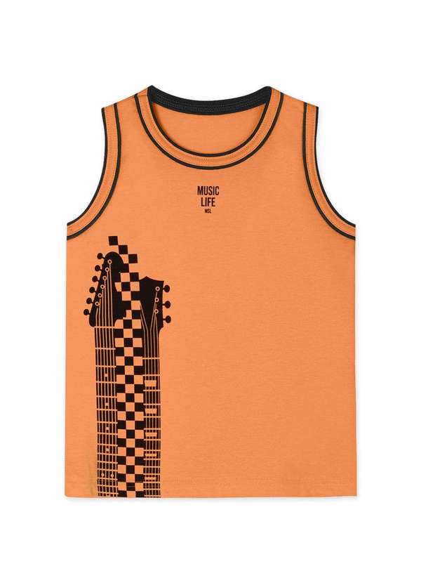 Marisol - Regata Infantil Masculina Marisol Laranja