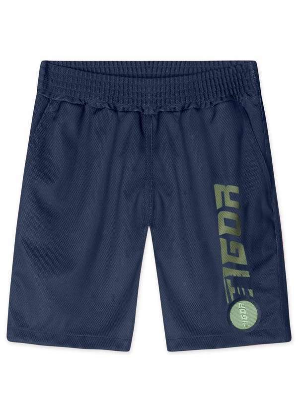 Tigor T Tigre - Bermuda Infantil Masculina Tigor T. Tigre Azul