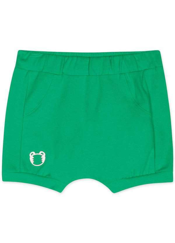 Tigor T Tigre - Short Antiviral Bebe Masculino Tigor Verde