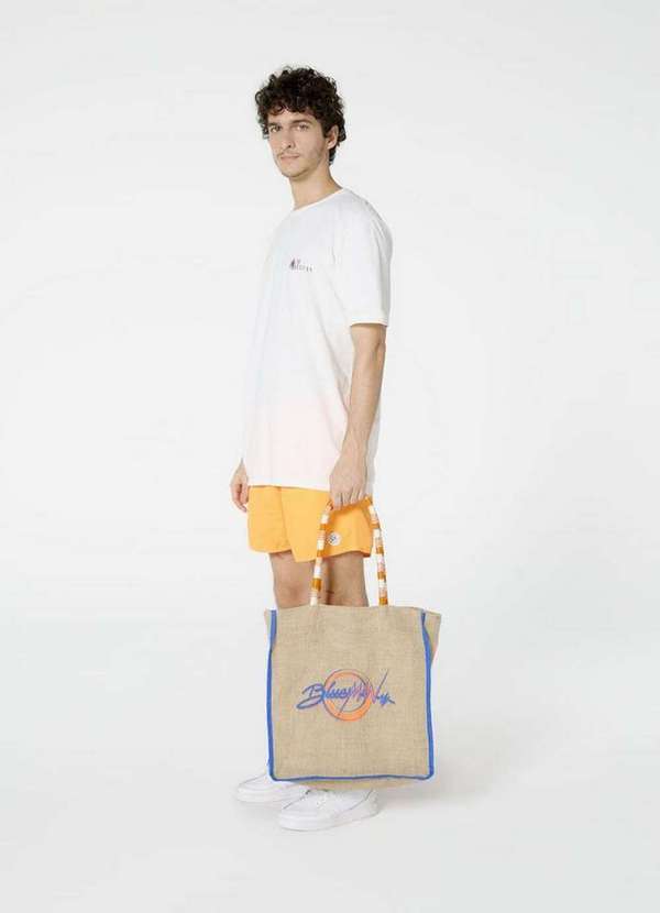 Blueman - Bolsa Alca Juta Color Cru