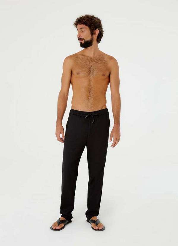 Blueman - Calca Nassau Inv23 Preto