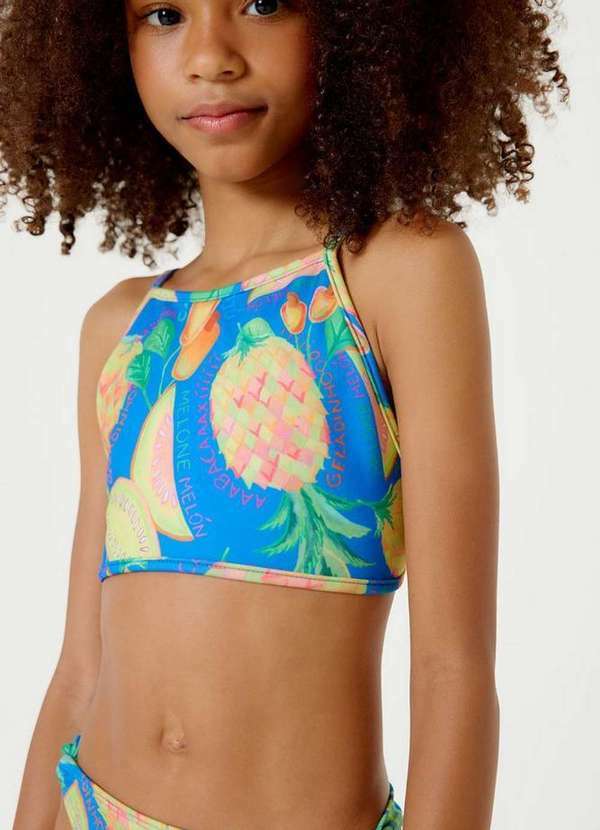 Blueman - Biquini Bela Abacaxi Teen Estampado