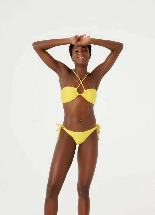 Blueman - Tanga Angel Liso Alt23 Amarelo