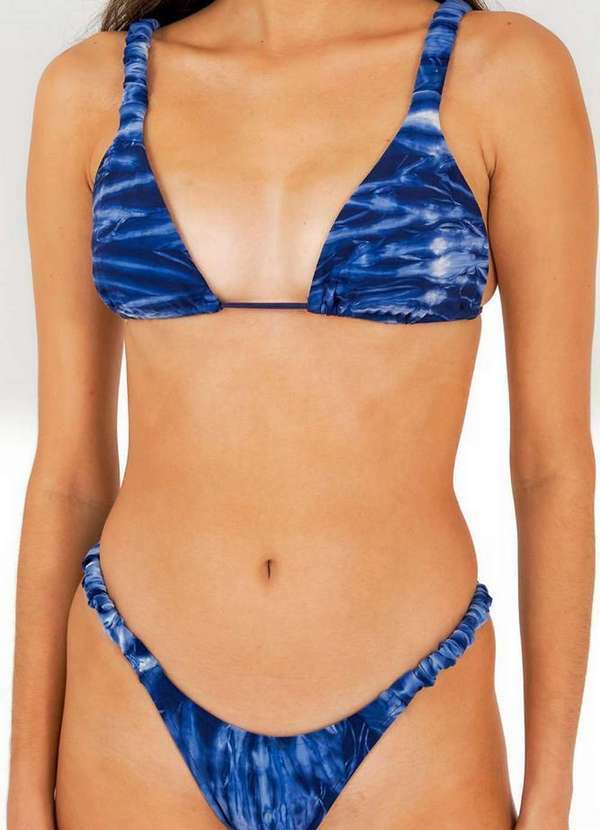 Blueman - Tanga Malibu Tie Dye Azul Marinho