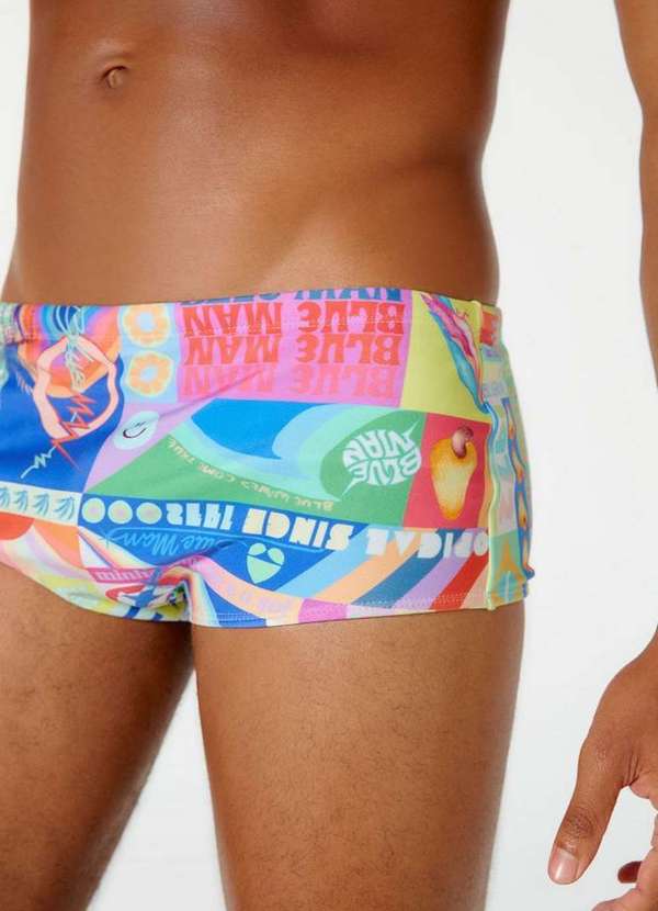 Blueman - Sunga Army 1972 Estampado 3