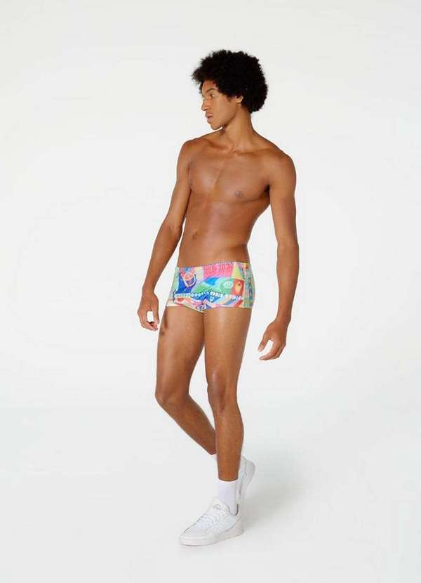 Blueman - Sunga Army 1972 Estampado 5