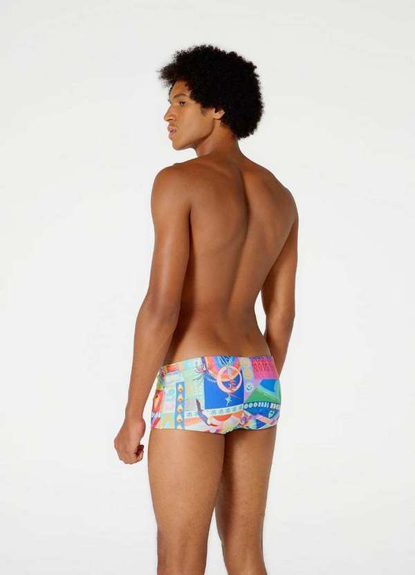 Blueman - Sunga Army 1972 Estampado 8