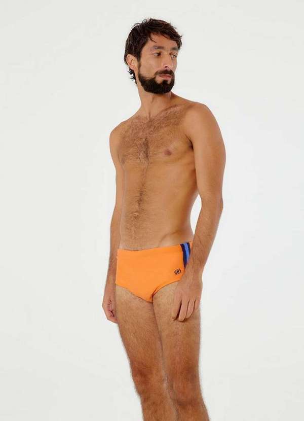 Blueman - Sunga Country Tripe Ly Laranja 3