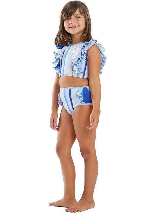 Blueman - Biquini Chloe Mare Alta Infantil Estampado