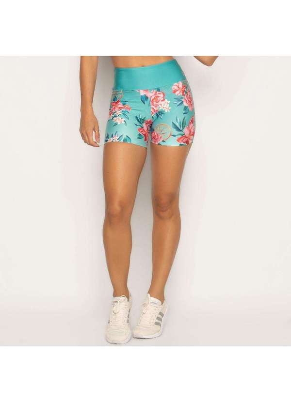 Livre e Leve - Short Estampa Tropicor Estampado