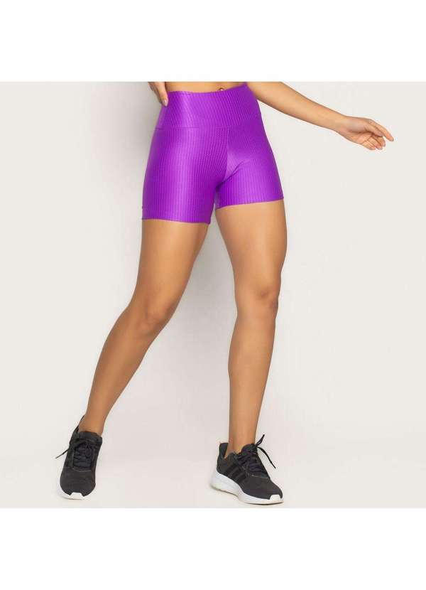 Livre e Leve - Short Texturizado Impactus Roxo Roxo