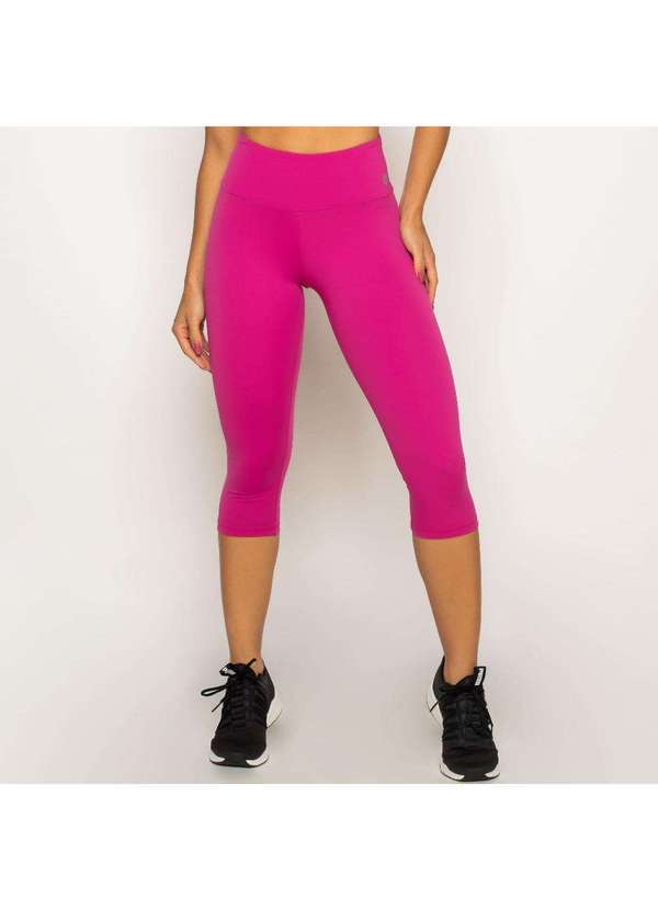 Livre e Leve - Calça Corsário de Poliamida Rosa Jaipur Rosa