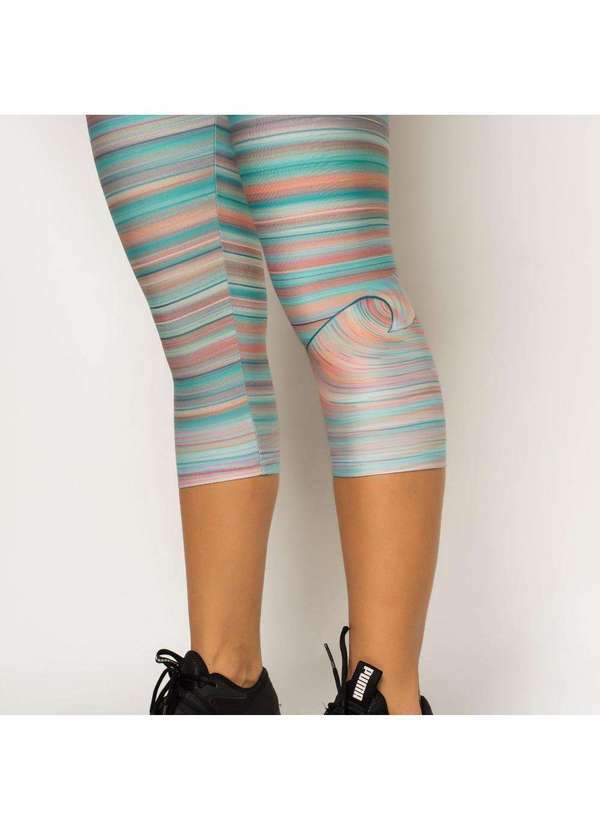 Livre e Leve - Calça Corsário Estampada Maresia Estampado 5