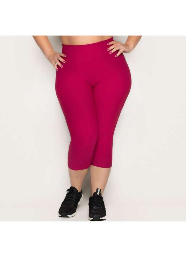 Livre e Leve - Calça Corsário Texturizada Rosa Desejo Rosa 4