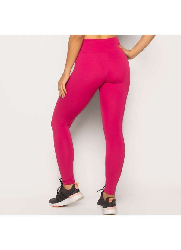 Livre e Leve - Legging Básica de Poliamida Vitamina Rosa 5