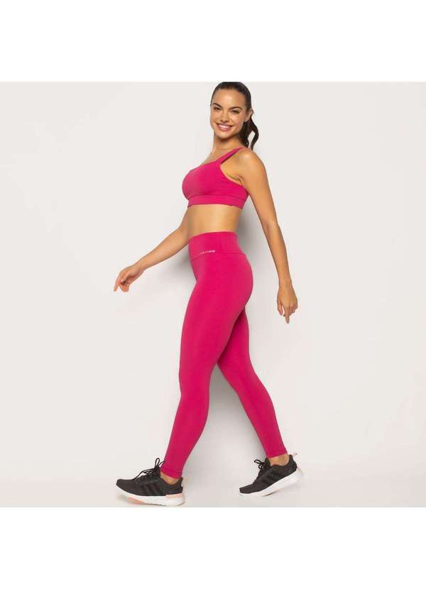 Livre e Leve - Legging Básica de Poliamida Vitamina Rosa 6