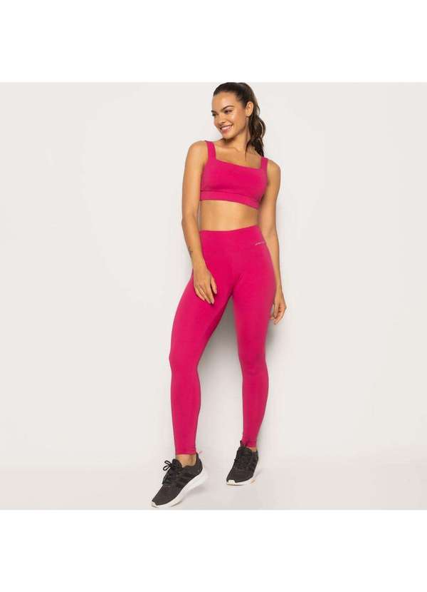 Livre e Leve - Legging Básica de Poliamida Vitamina Rosa 9