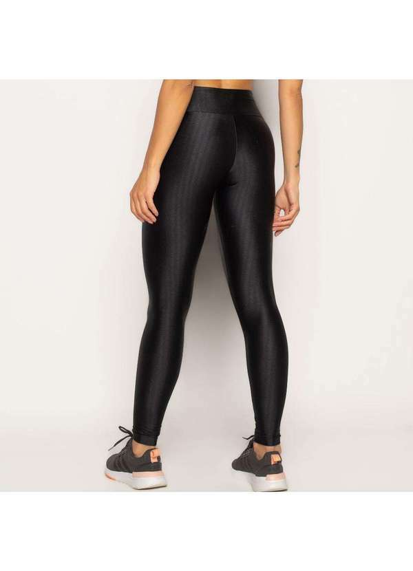 Livre e Leve - Legging de Poliamida 3d Preta Preto