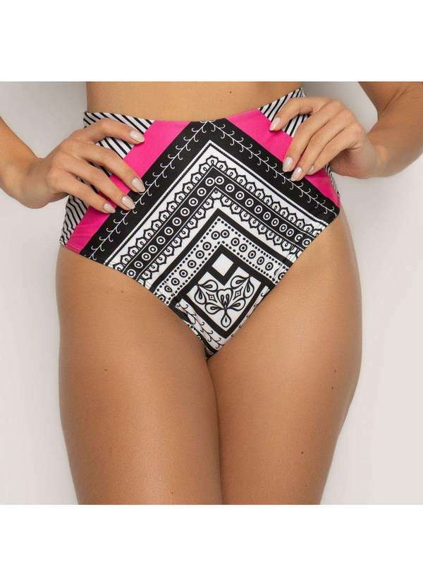 Livre e Leve - Calcinha Biquíni Hot Pants Expressão Estampado