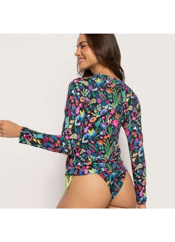 Livre e Leve - Blusa com Proteção Uv Intensidade Estampado 2