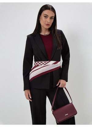 Principessa - Bolsa Tiracolo Pequena Bordô Toscana - PRINCIPESSA