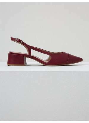 Principessa - Scarpin Slingback Bordô Marietta - PRINCIPESSA