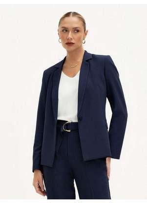 Principessa - Blazer de Alfaiataria Premium Marinho Índigo Verona - PRINCIPESSA