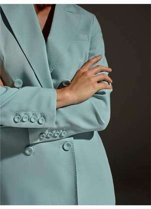 Principessa - Blazer Transpassado Verde Água Flayca - PRINCIPESSA