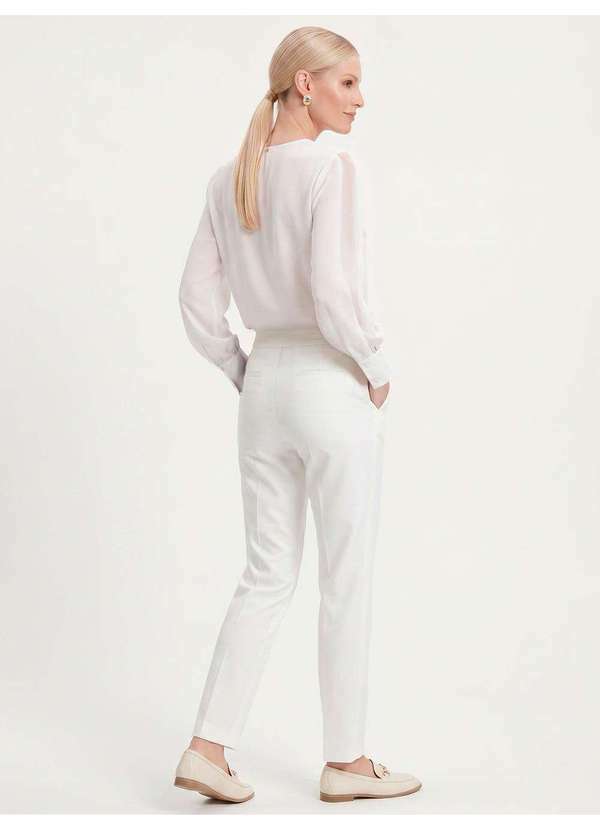 Principessa - Blusa Manga Longa Off White Carin
