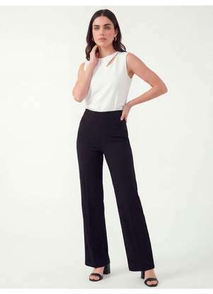 Principessa - Blusa sem Manga de Crepe Off White Francimara - PRINCIPESSA