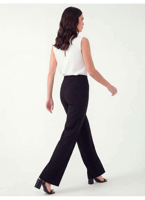 Principessa - Blusa sem Manga de Crepe Off White Francimara