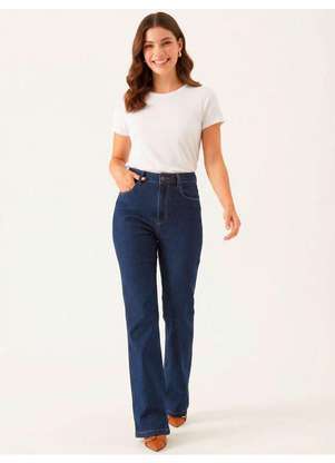 Principessa - Calça Jeans Bootcut Azul Escuro Beliz - PRINCIPESSA