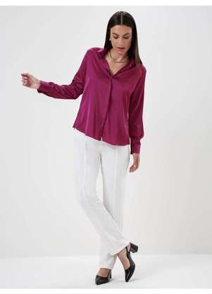 Principessa - Camisa Manga Longa Super Comfy Rosa Cereja Danaila - PRINCIPESSA