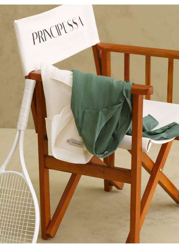 Principessa - Camisa Manga Longa Regular em Viscose Plus Size Verde Lisandra 3