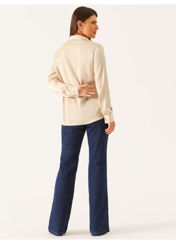 Principessa - Camisa Manga Longa Super Comfy Champagne Váleri 5