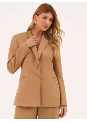 Principessa - Blazer Alfaiataria Intermediário Canela Cassie - PRINCIPESSA