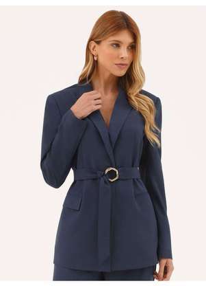 Principessa - Blazer Alfaiataria Intermediário Marinho Nayomi - PRINCIPESSA
