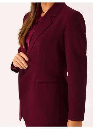 Principessa - Blazer Alfaiataria Intermediario Vinho Janelle - PRINCIPESSA