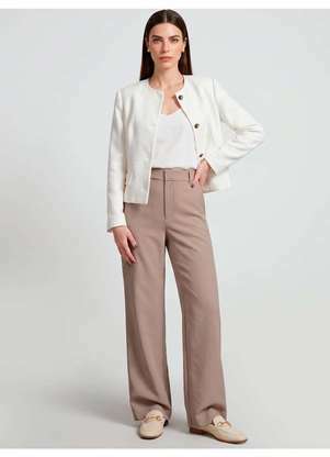 Principessa - Casaqueto Alfaiataria Manga Longa Off White Mayana - PRINCIPESSA