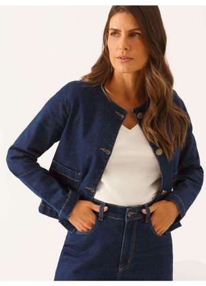 Principessa - Casaqueto Jeans Azul Escuro Vionara - PRINCIPESSA