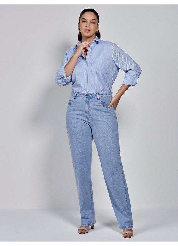 Principessa - Camisa Oversized Listrada Plus Size Alessia 8