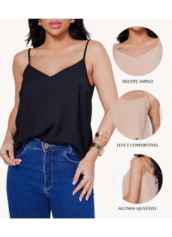 Blusa Feminina Casual Social de Alcinha Fina Duna Soltinha Vinho ...