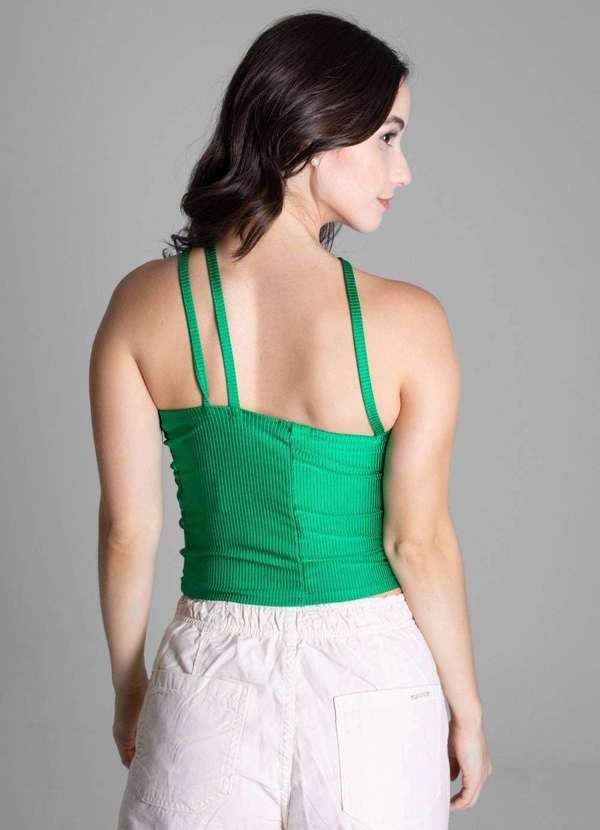 Sawary - Blusa de Alças Sawary Verde 4