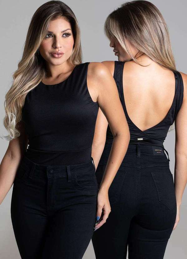 Sawary - Body Sawary Estilo - 274837 Preto 6