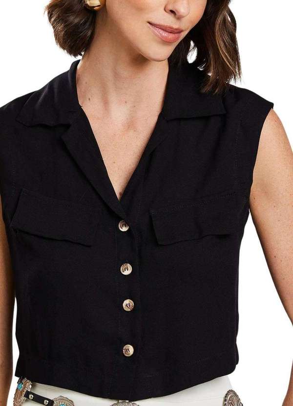 Sawary - Colete Sawary Muscle - 280002 Preto