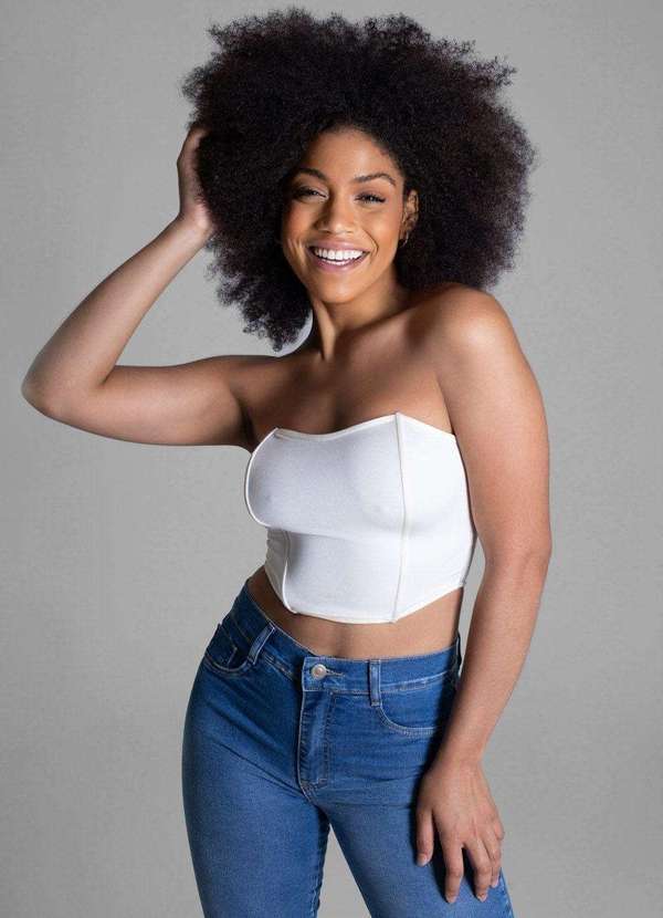 Sawary - Cropped Sawary Gloss Bege 5