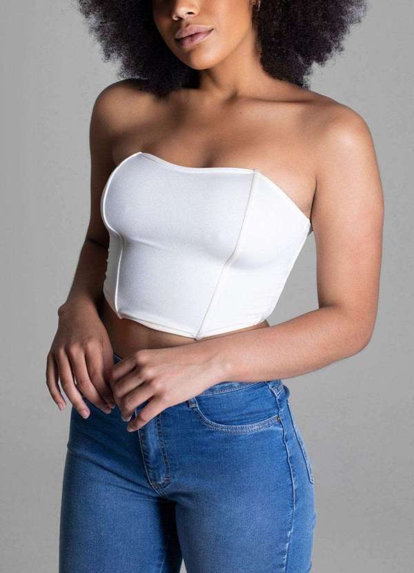 Sawary - Cropped Sawary Gloss Bege 3