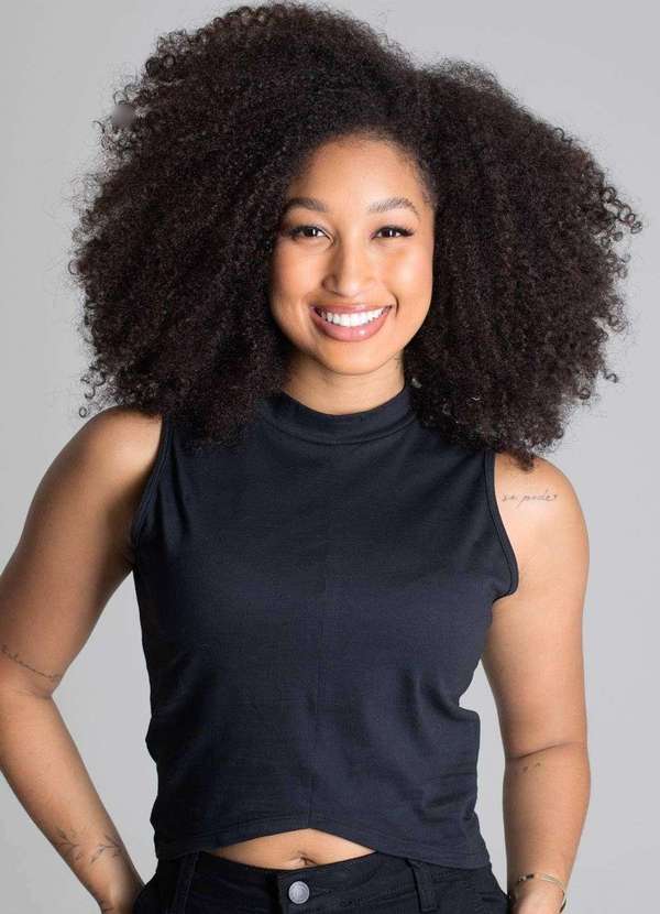 Sawary - Cropped Sawary Regata - 277981 Preto 2