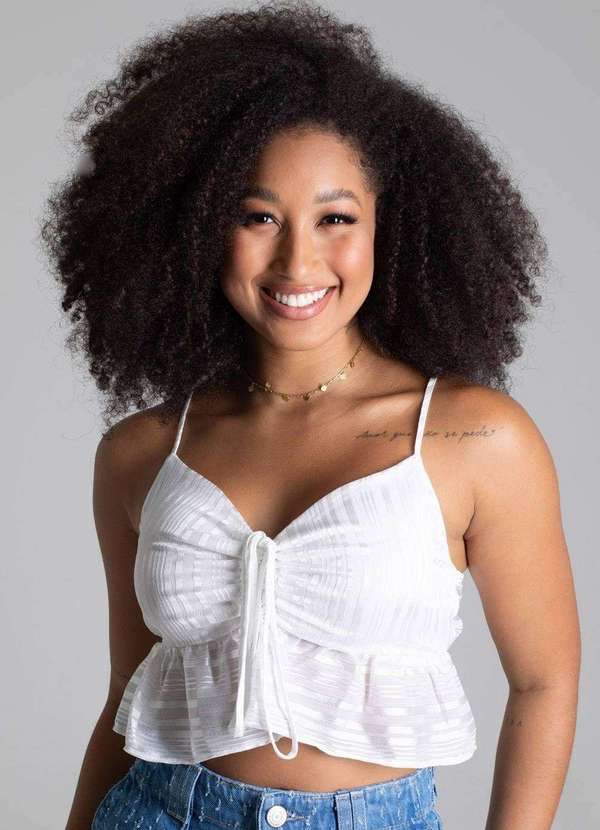 Sawary - Cropped Sawary Serena - 279718 Branco 2