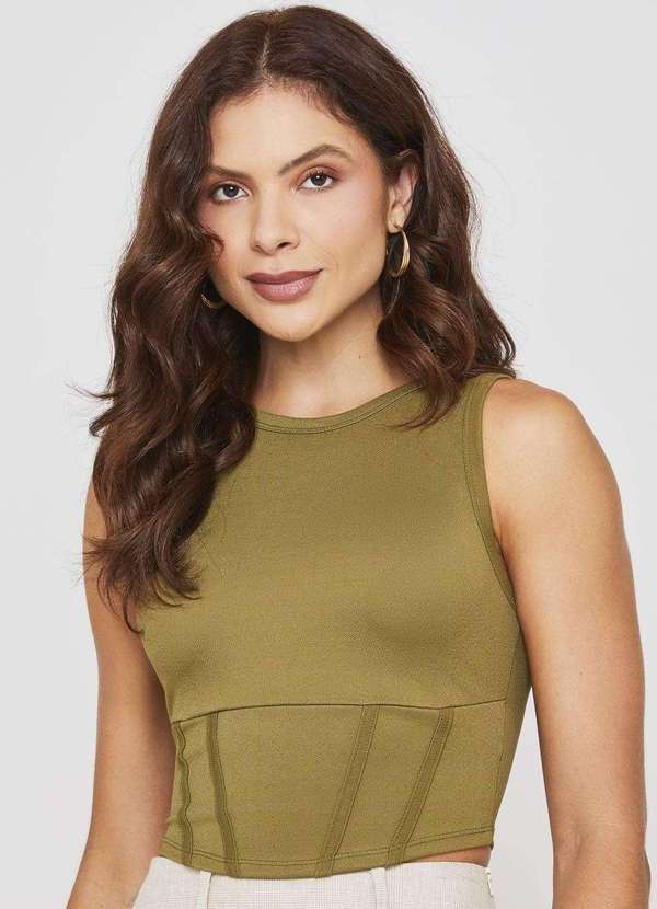 Sawary - Cropped Sawary Verde Verde 2